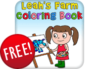 Leah's Farm Coloring Book